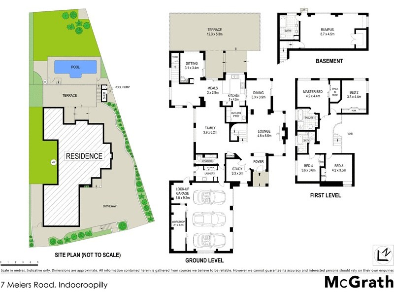 7 Meiers Road, Indooroopilly QLD 4068 Floorplan