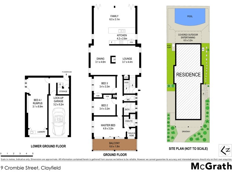 9 Crombie Street, Clayfield QLD 4011 Floorplan