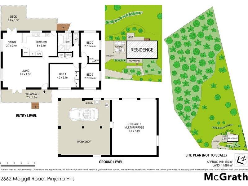 2662 Moggill Road, Pinjarra Hills QLD 4069 Floorplan