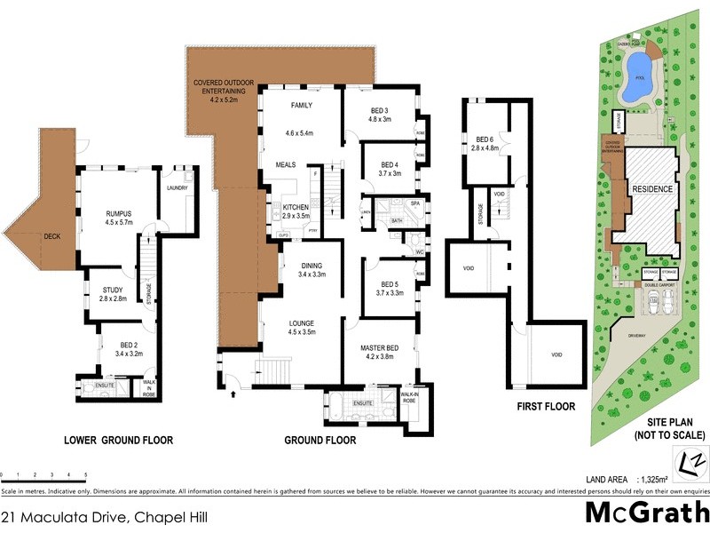 21 Maculata Drive, Chapel Hill QLD 4069 Floorplan