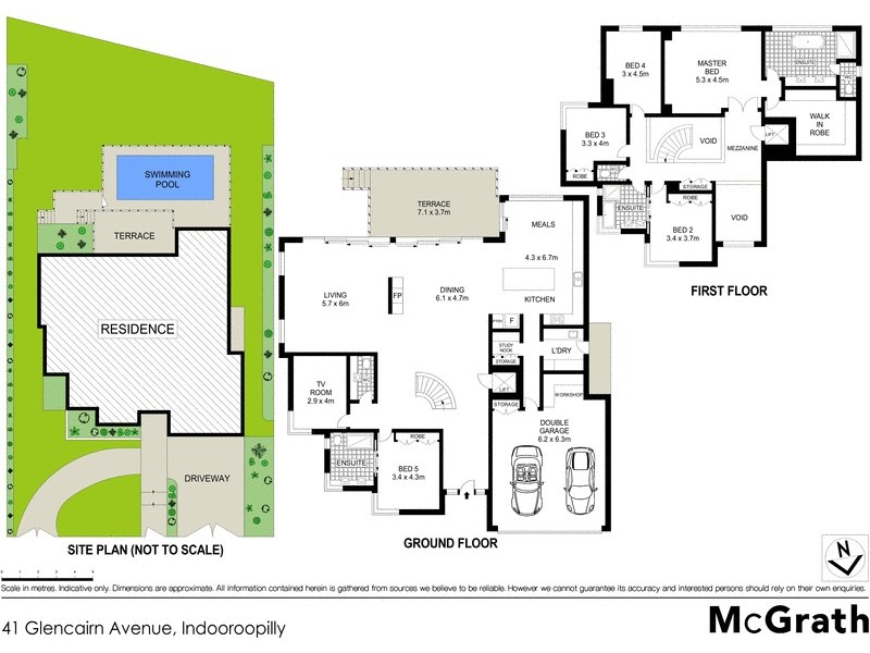 41 Glencairn Avenue, Indooroopilly QLD 4068 Floorplan