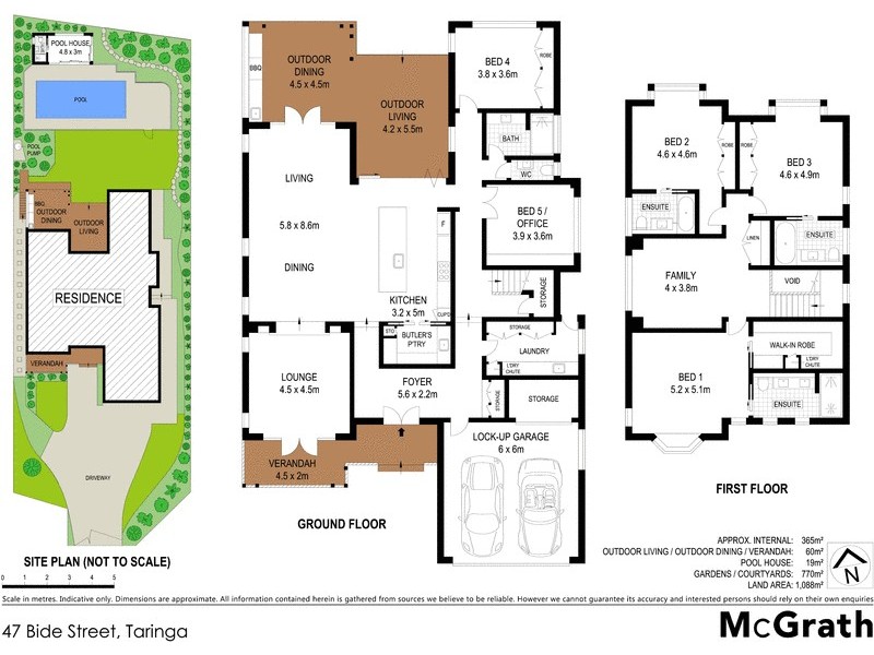 47 Bide Street, Taringa QLD 4068 Floorplan