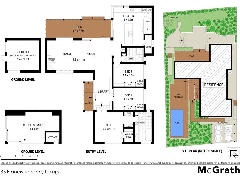 35 Francis Terrace, Taringa QLD 4068 Floorplan