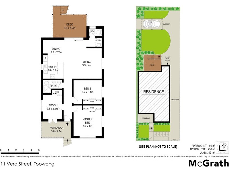 11 Vera Street, Toowong QLD 4066 Floorplan