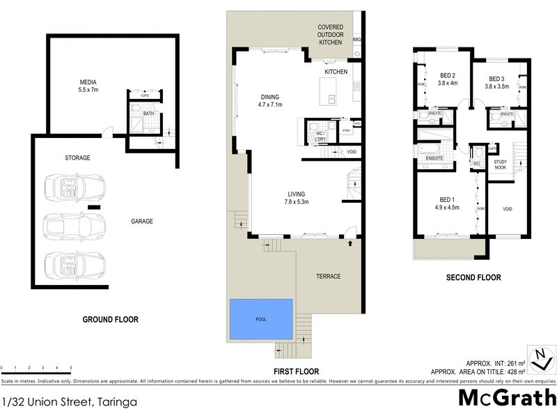 1/32 Union Street, Taringa QLD 4068 Floorplan