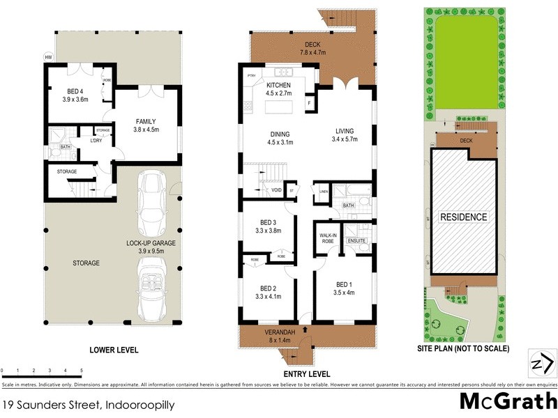 19 Saunders Street, Indooroopilly QLD 4068 Floorplan