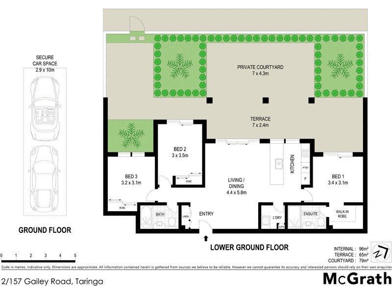 2/157 Gailey Road, Taringa QLD 4068 Floorplan