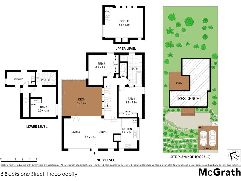 5 Blackstone Street, Indooroopilly QLD 4068 Floorplan
