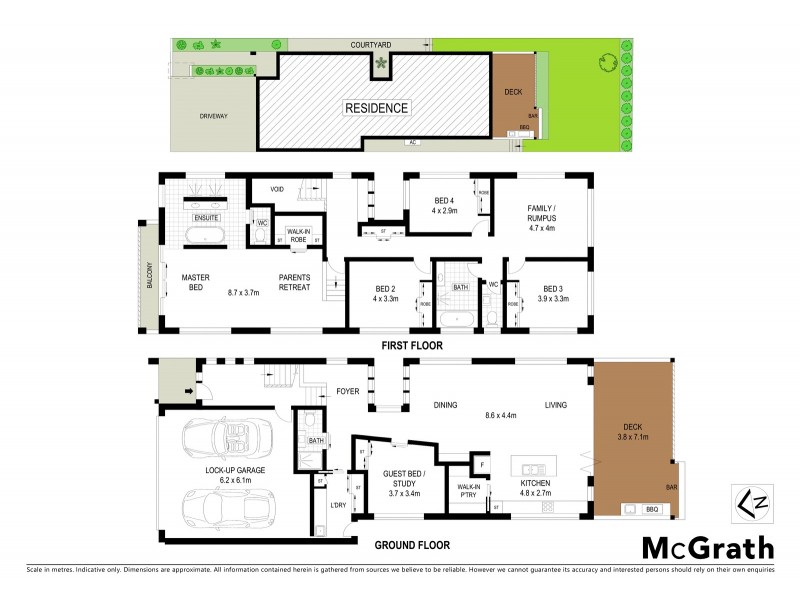 77 Eighth Avenue, St Lucia QLD 4067 Floorplan