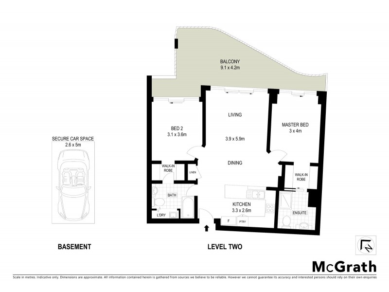 218/32 Patrick Lane, Toowong QLD 4066 Floorplan