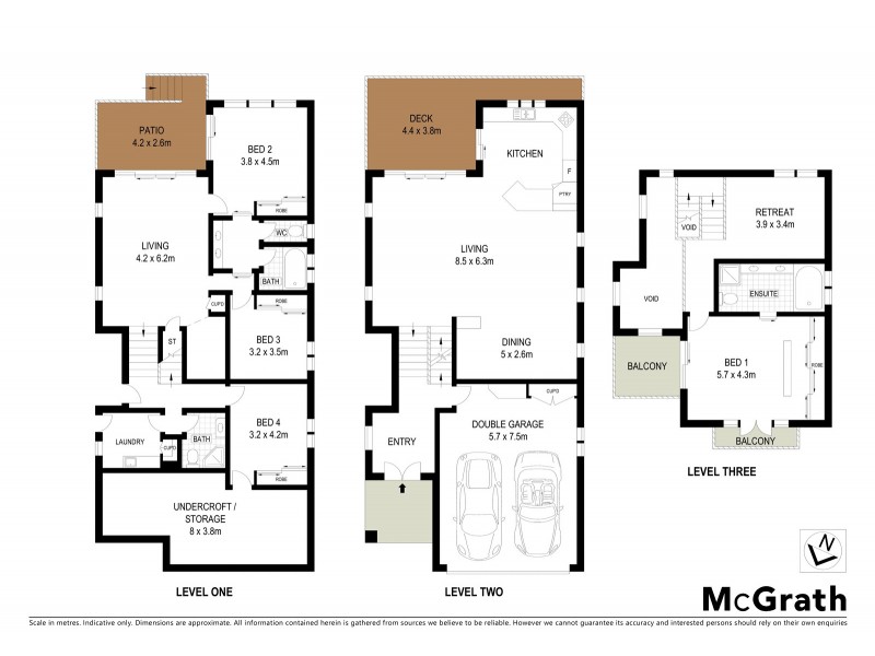 129 Central Avenue, St Lucia QLD 4067 Floorplan