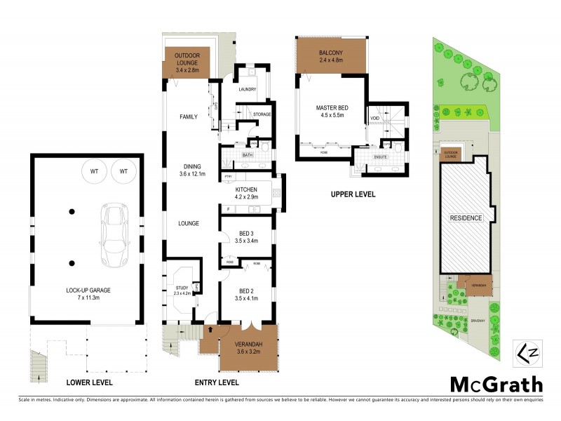 25 Central Avenue, Paddington QLD 4064 Floorplan
