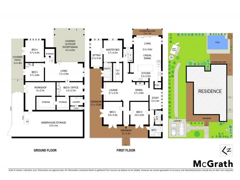 14 Fairley Street, Indooroopilly QLD 4068 Floorplan