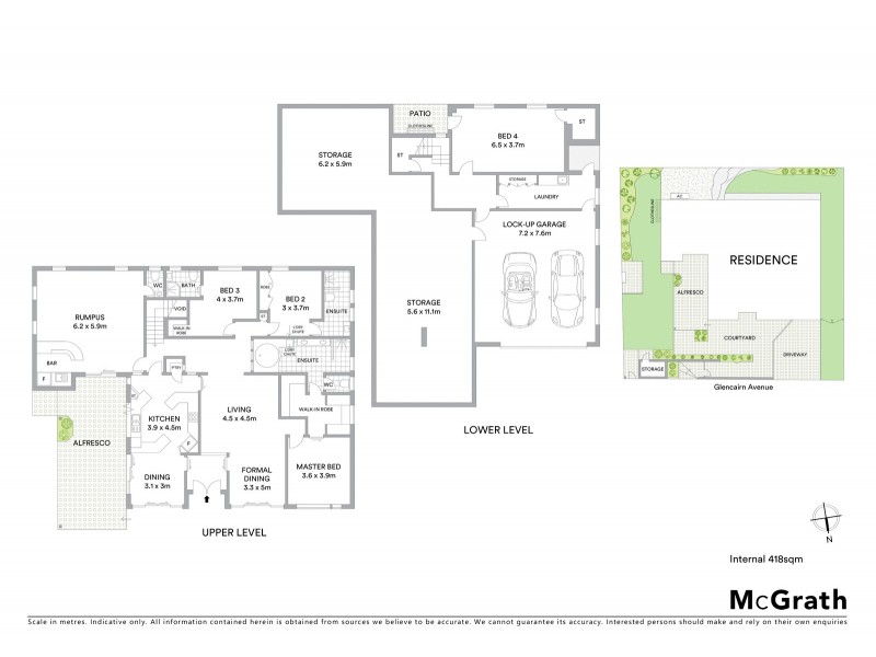49 Glencairn Avenue, Indooroopilly QLD 4068 Floorplan