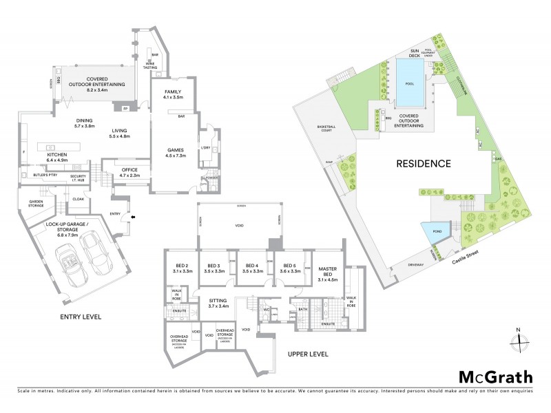 57 Castile Street, Indooroopilly QLD 4068 Floorplan