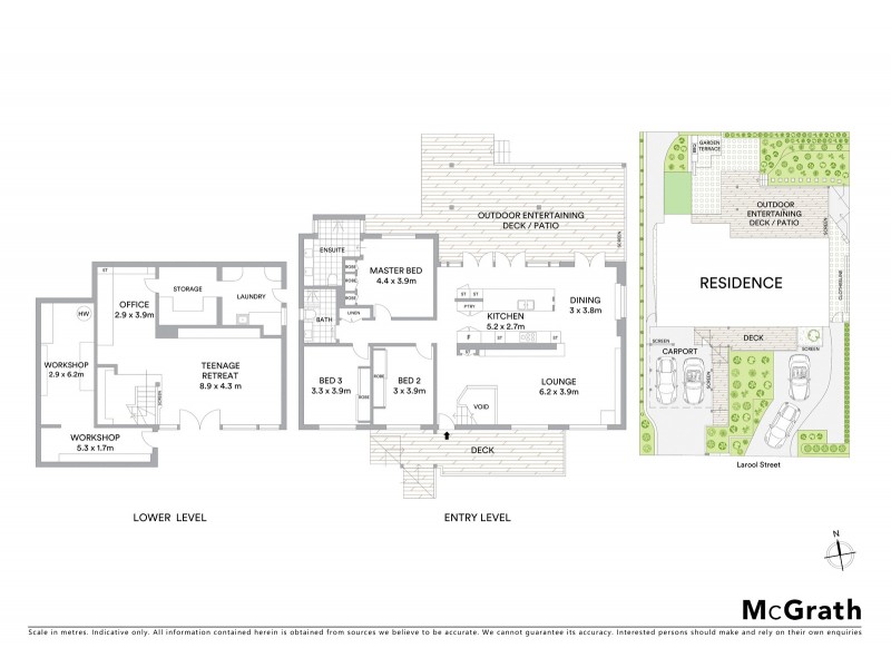 5 Larool Street, Kenmore QLD 4069 Floorplan