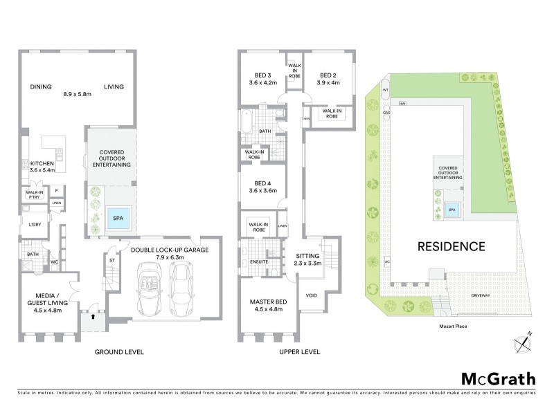 50 Mozart Place, Mount Ommaney QLD 4074 Floorplan