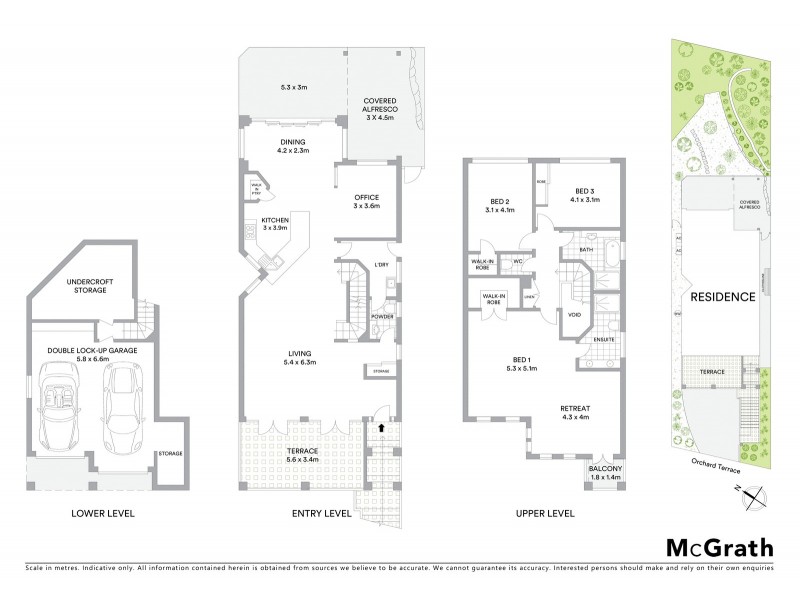 84 Orchard Terrace, St Lucia QLD 4067 Floorplan