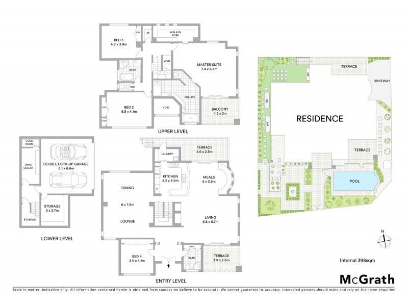 222 Harts Road, Indooroopilly QLD 4068 Floorplan
