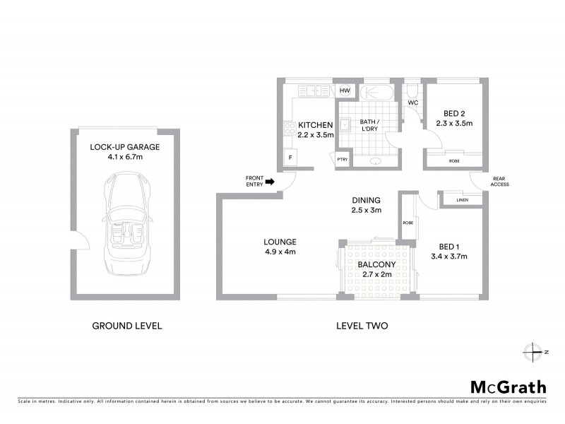 5/7 Stanley Terrace, Taringa QLD 4068 Floorplan