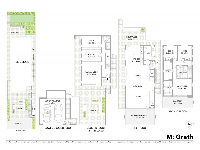 36 Wilden Street, Paddington QLD 4064 Floorplan