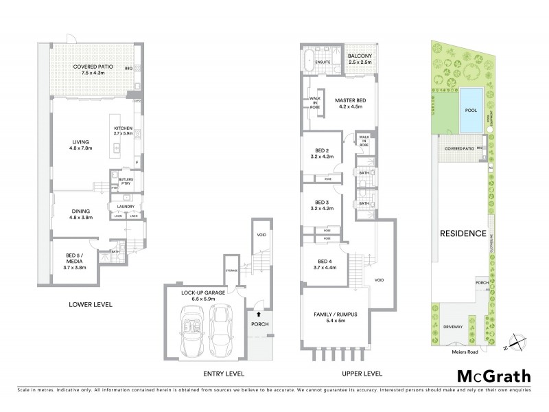 5 Meiers Road, Indooroopilly QLD 4068 Floorplan