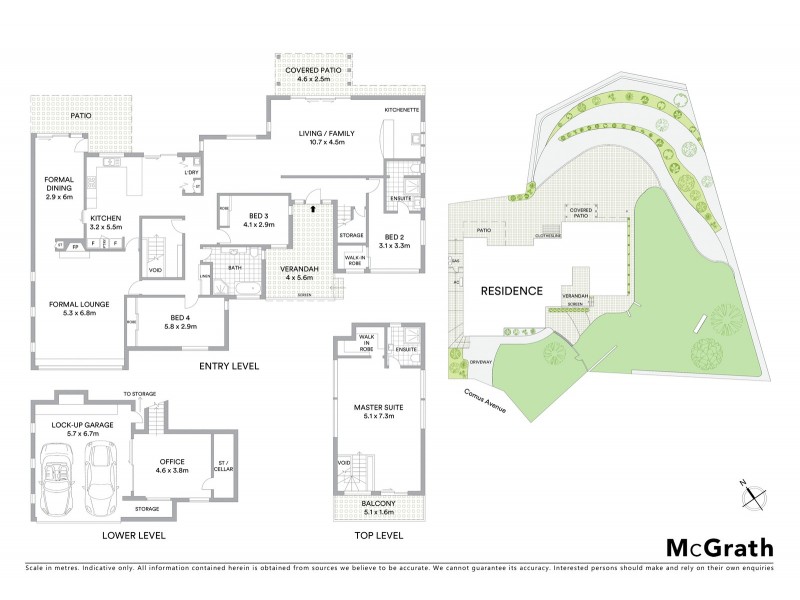 34 Comus Avenue, Ascot QLD 4007 Floorplan