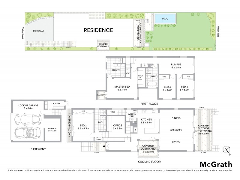 31 Twigg Street, Indooroopilly QLD 4068 Floorplan