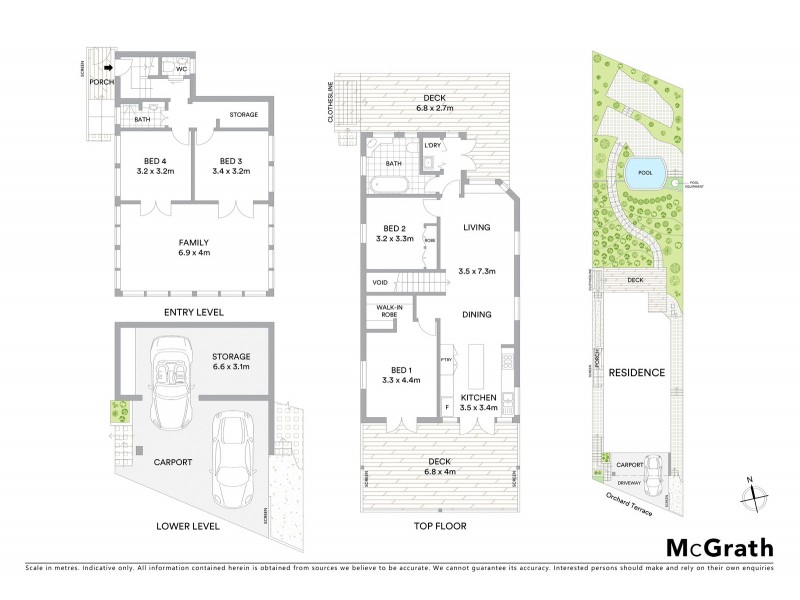 26 Orchard Terrace, St Lucia QLD 4067 Floorplan