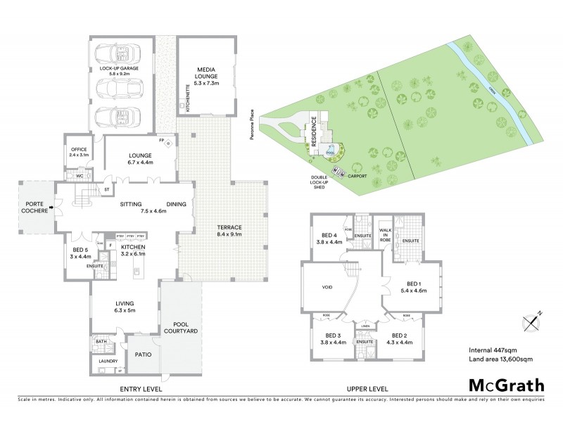 80 Peronne Place, Brookfield QLD 4069 Floorplan