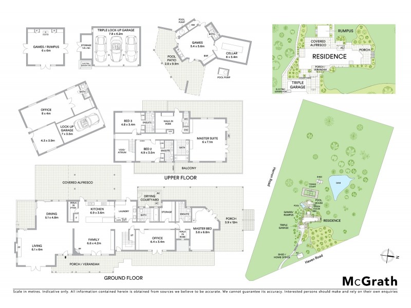 96 Haven Road, Pullenvale QLD 4069 Floorplan