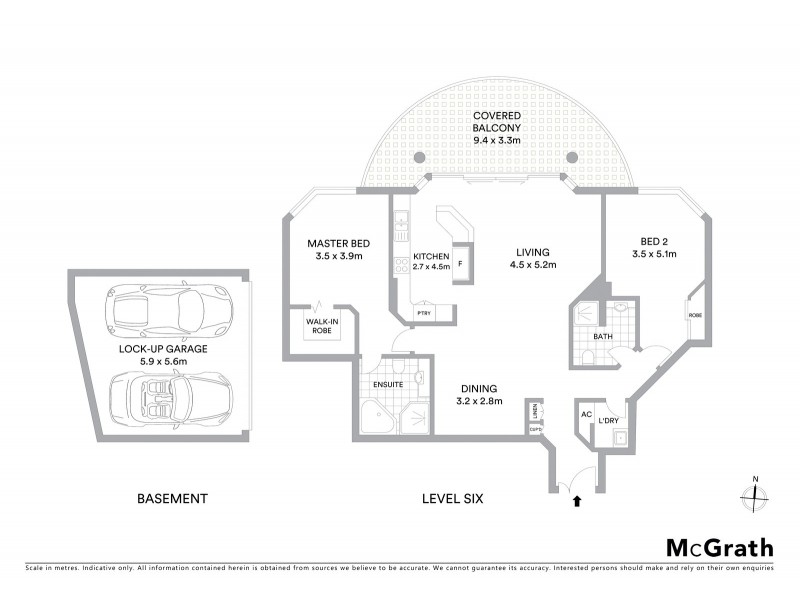 20/72 Macquarie Street, St Lucia QLD 4067 Floorplan