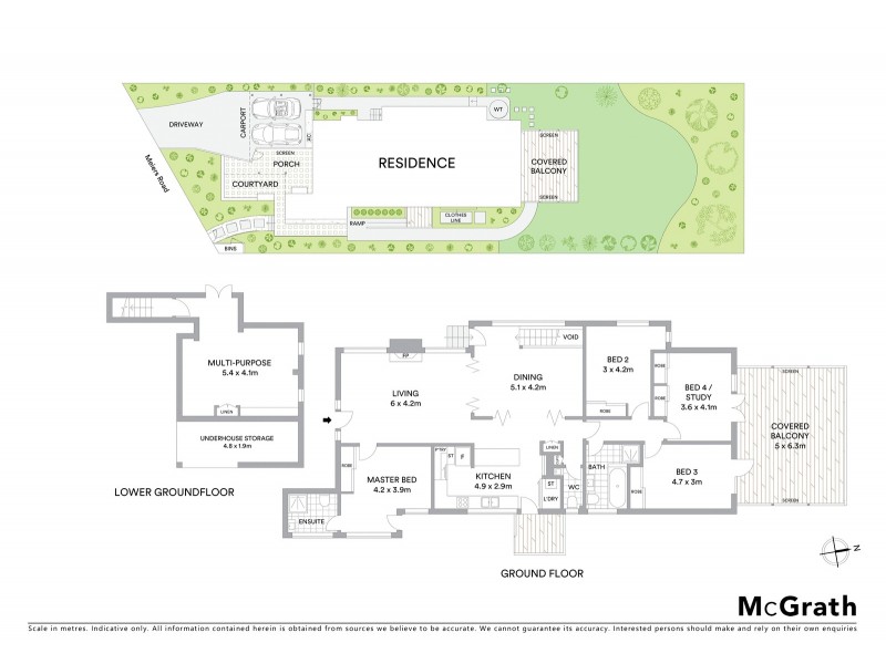56 Meiers Road, Indooroopilly QLD 4068 Floorplan