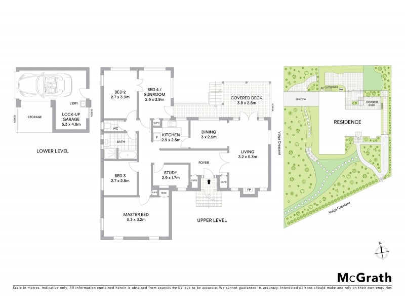 28 Volga Crescent, Indooroopilly QLD 4068 Floorplan