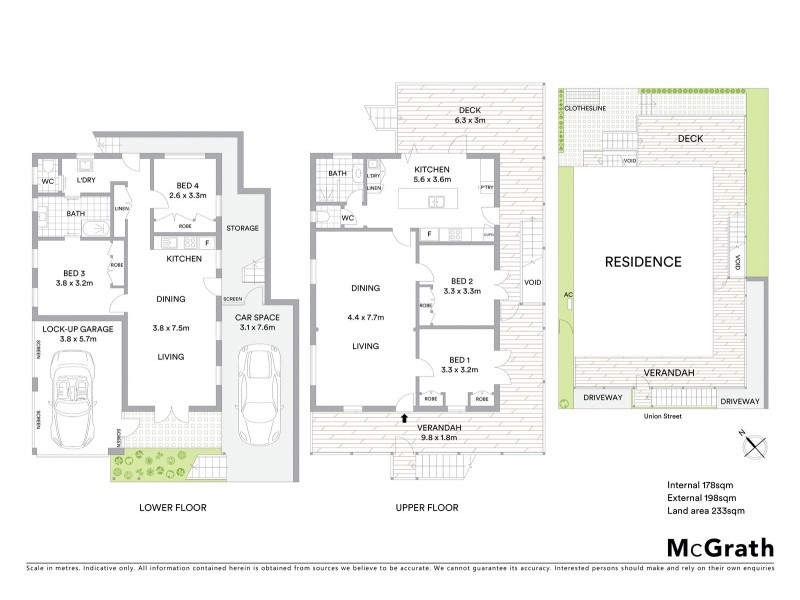 75 Union Street, Spring Hill QLD 4000 Floorplan