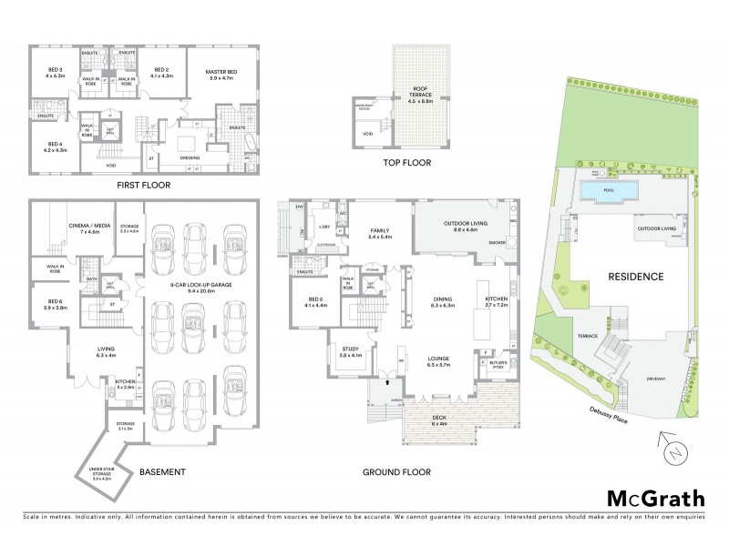 33 Debussy Place, Mount Ommaney QLD 4074 Floorplan