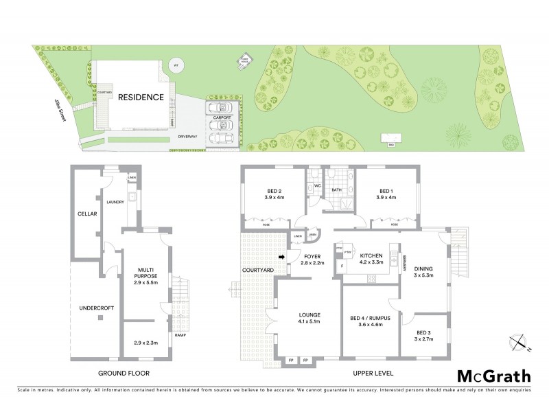 81 Jilba Street, Indooroopilly QLD 4068 Floorplan