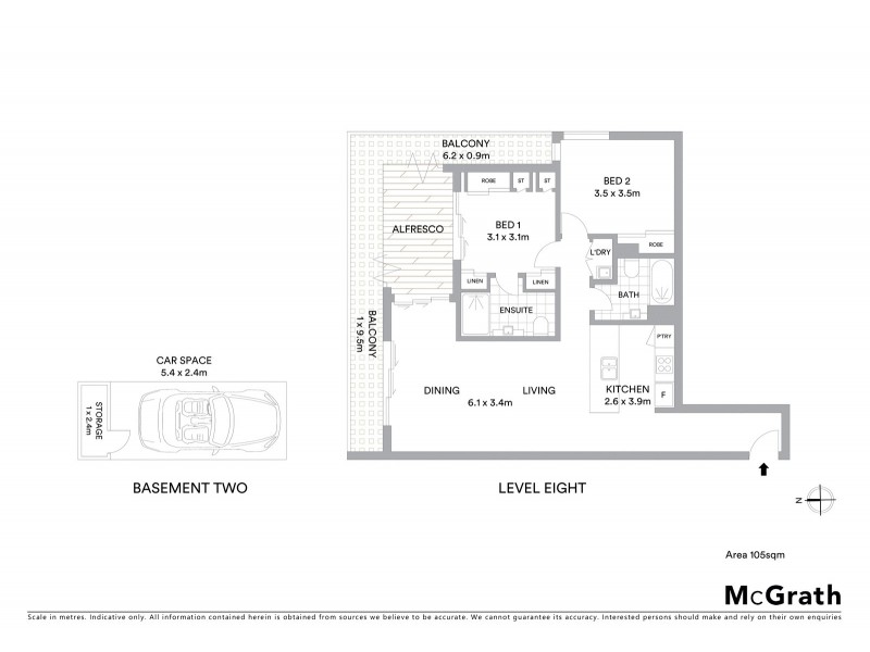 806/159 Logan Road, Woolloongabba QLD 4102 Floorplan