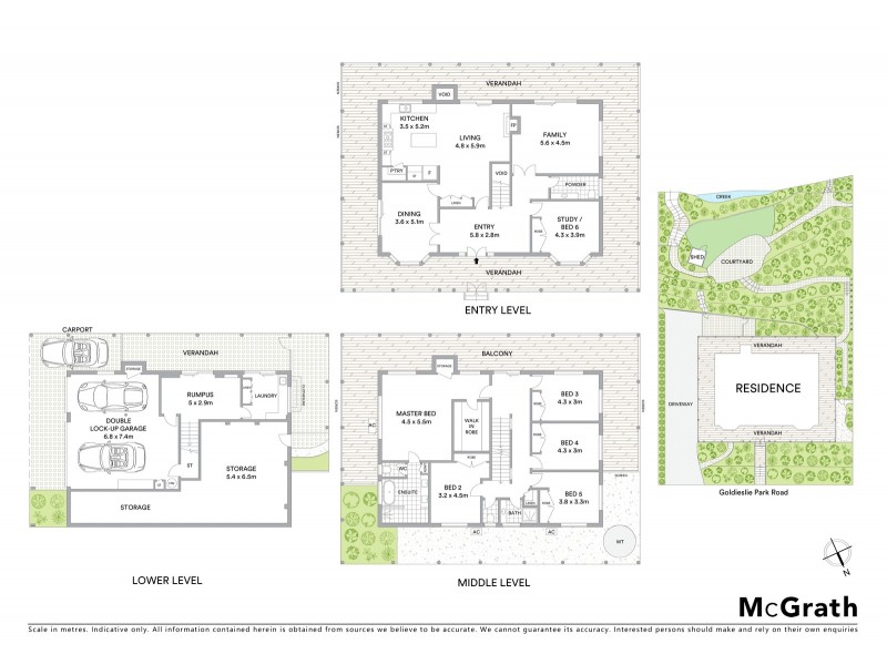 7/43A Goldieslie Road, Indooroopilly QLD 4068 Floorplan