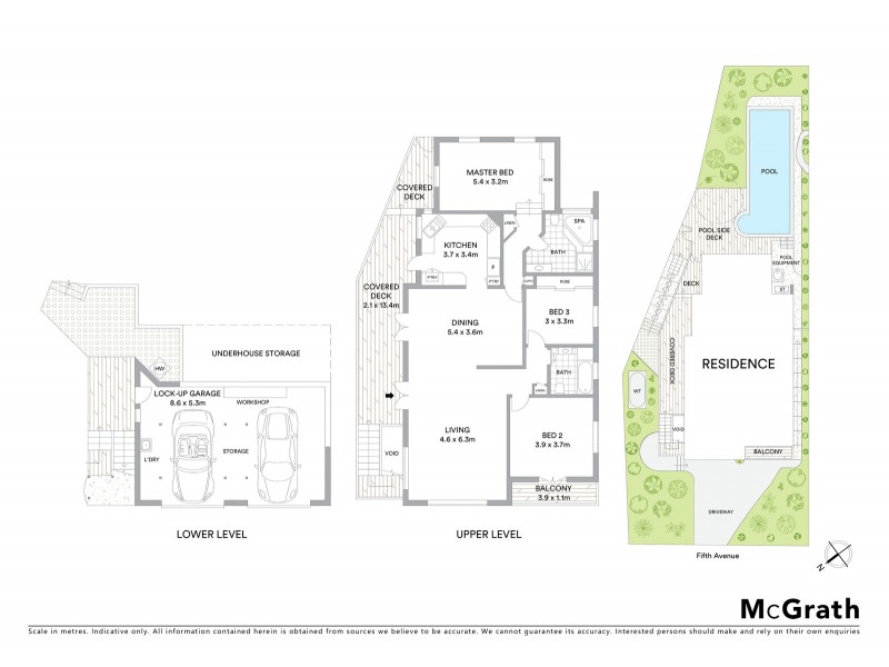 12 Fifth Avenue, St Lucia QLD 4067 Floorplan