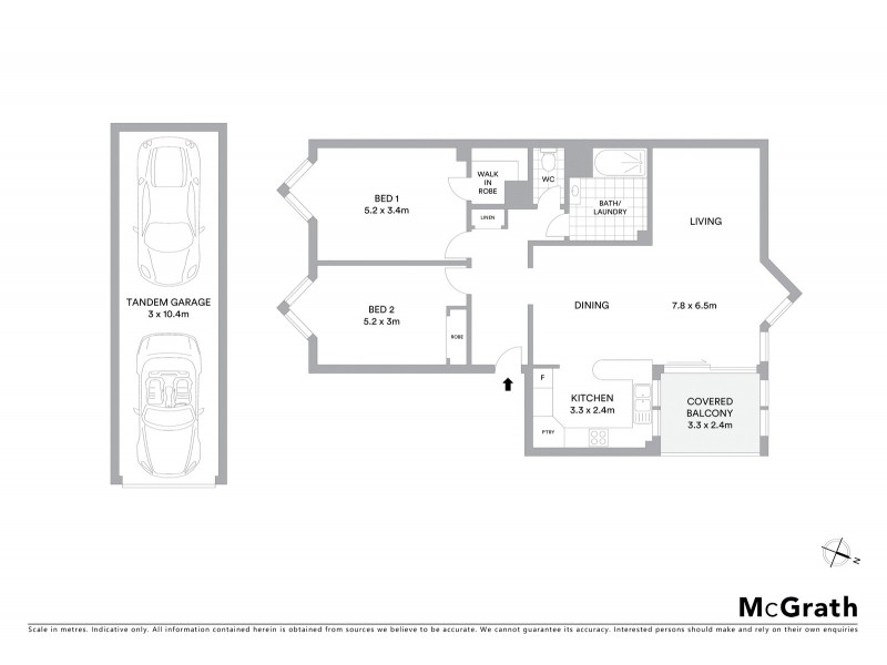 23/44 Brisbane Street, Toowong QLD 4066 Floorplan