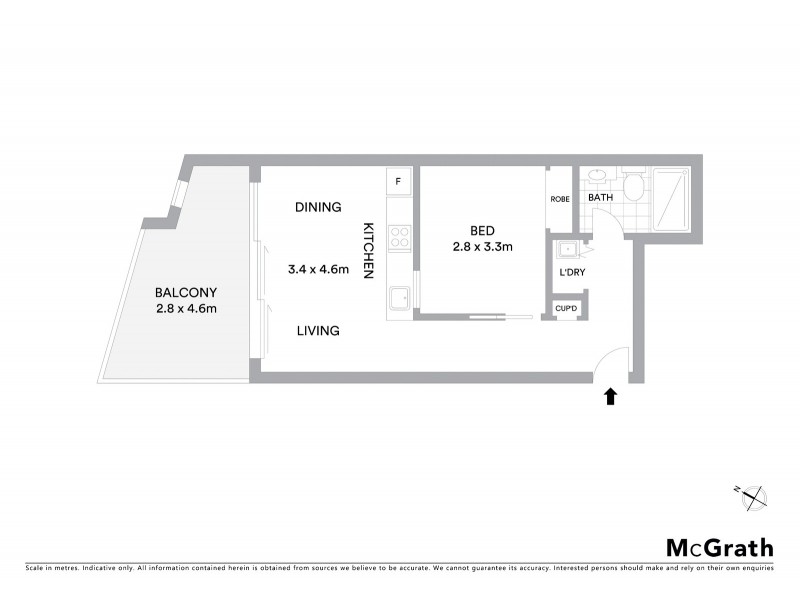 309/38 High Street, Toowong QLD 4066 Floorplan
