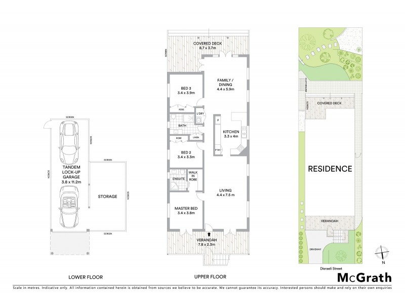 20 Disraeli Street, Indooroopilly QLD 4068 Floorplan