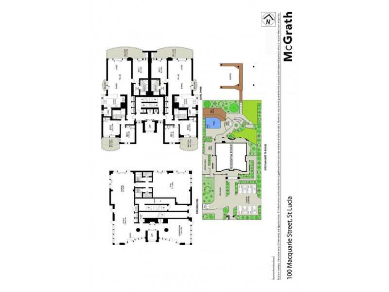 11/100 Macquarie Street, St Lucia QLD 4067 Floorplan