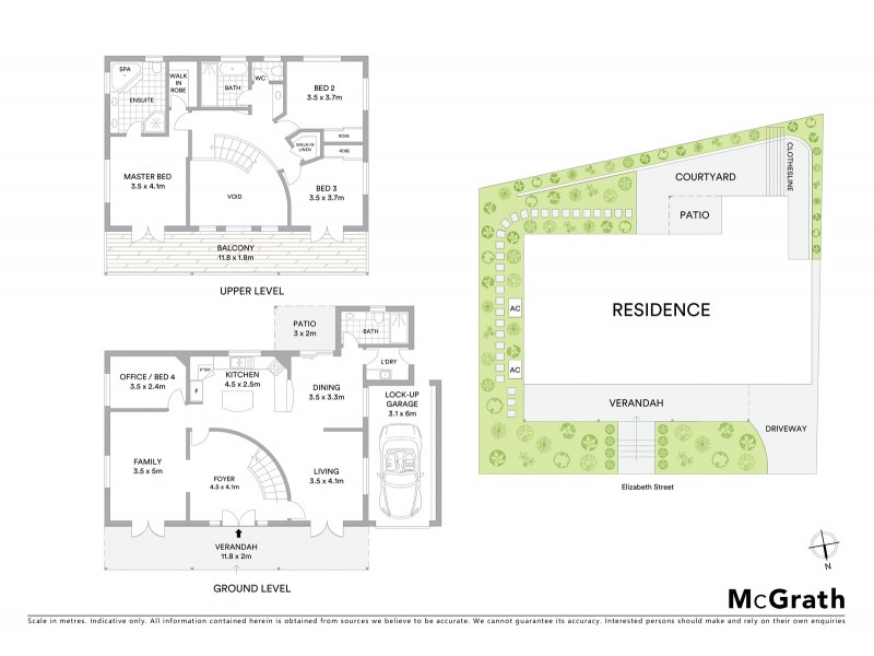 12 Elizabeth Street, Toowong QLD 4066 Floorplan