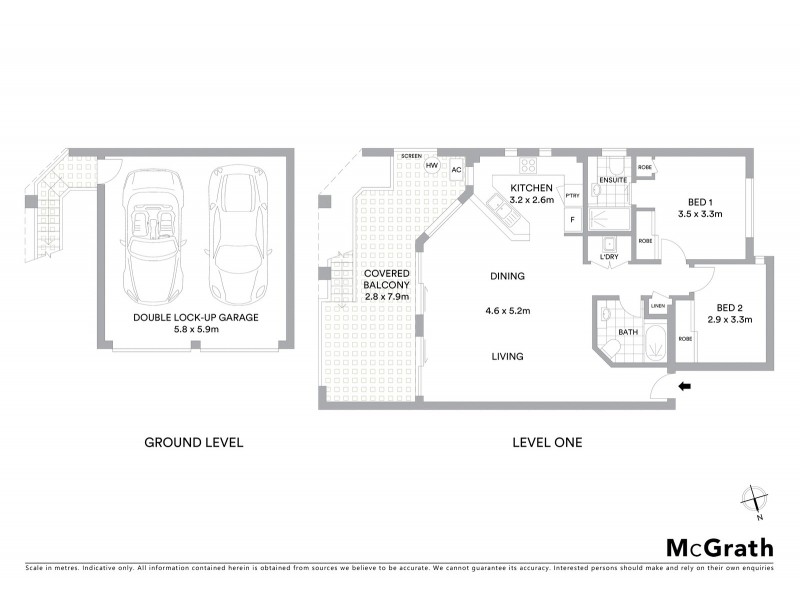 3/80 Miskin Street, Toowong QLD 4066 Floorplan