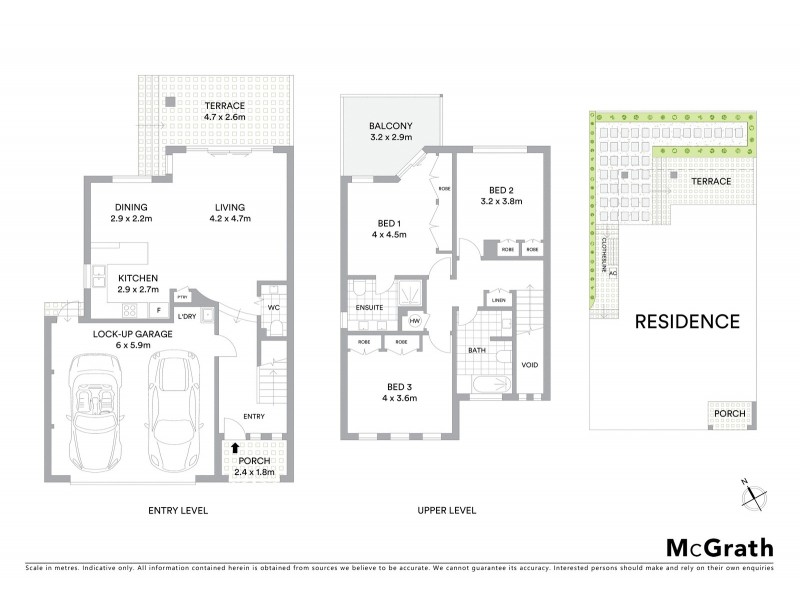 1/58 Highview Terrace, St Lucia QLD 4067 Floorplan