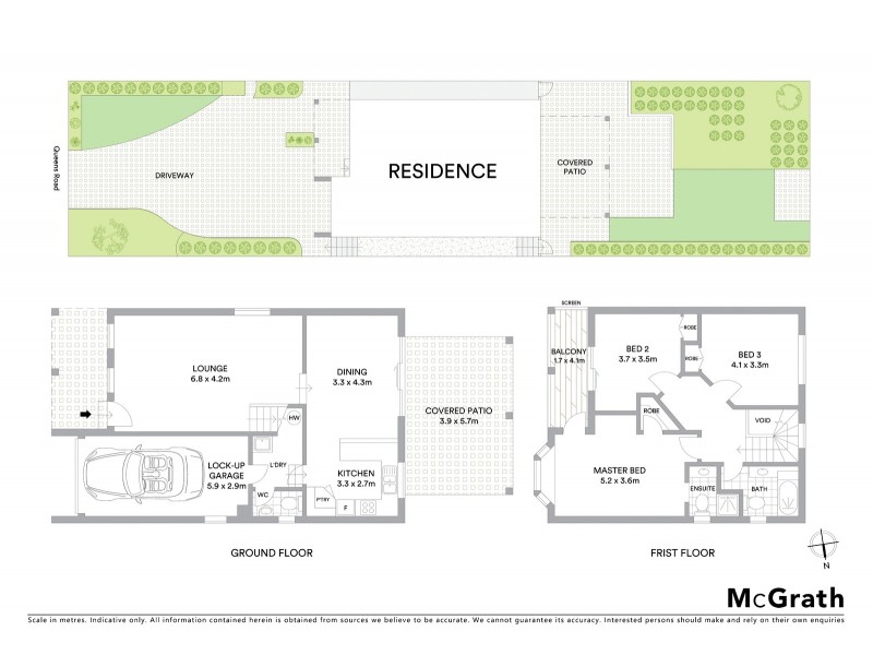 23 Queens Road, Taringa QLD 4068 Floorplan