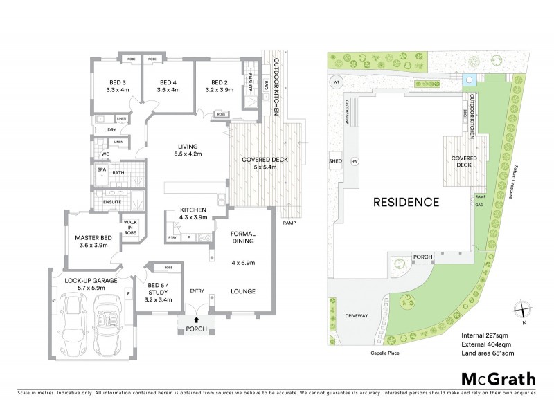 1 Capella Place, Bridgeman Downs QLD 4035 Floorplan