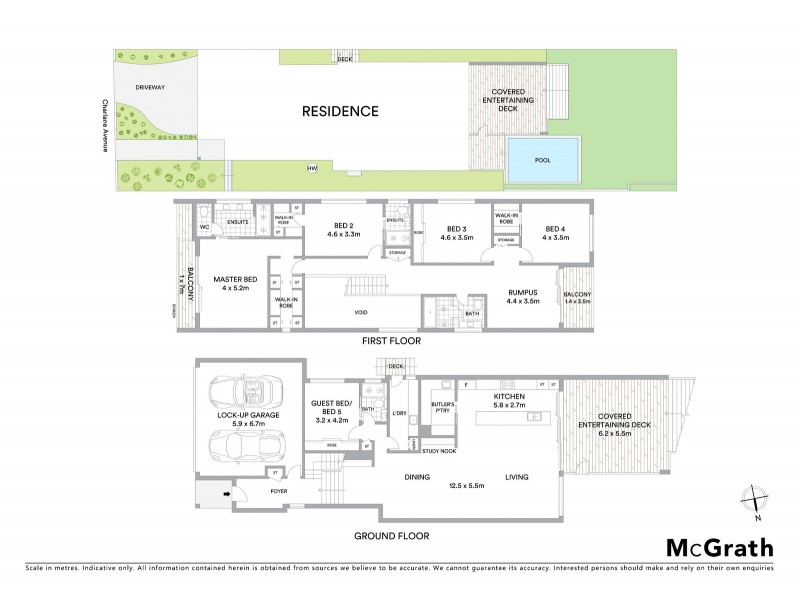 10 Charlane Avenue, Indooroopilly QLD 4068 Floorplan